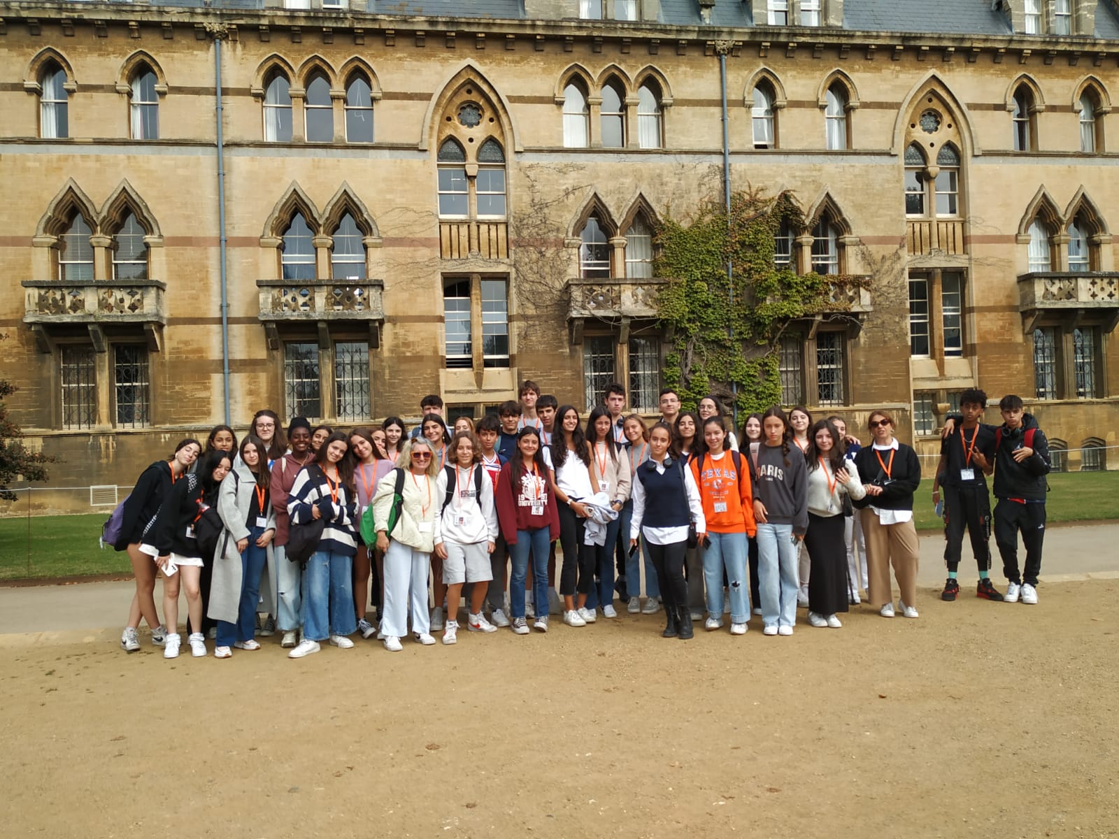 O alumnado en Oxford